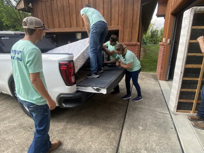 Expand Energy Teams With St. Vincent De Paul Society To Deliver Beds To Those In Need